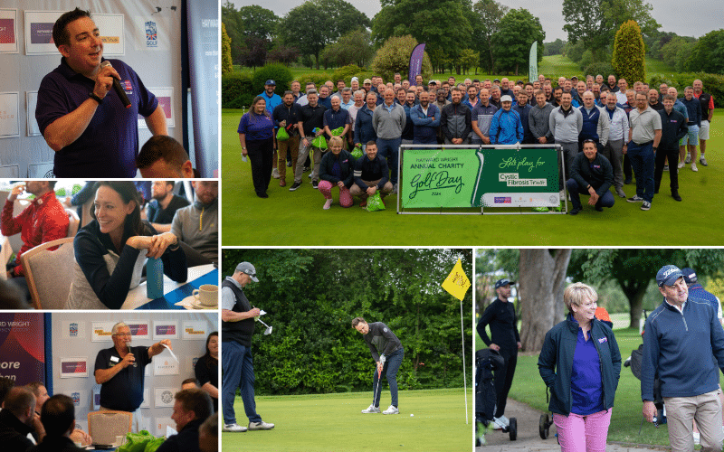 Hayward Wright’s Charity Golf Day raises  thousands for Cystic Fibrosis Trust