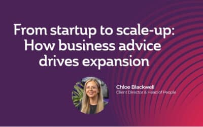 From startup to scale-up: How accounting advice drives expansion