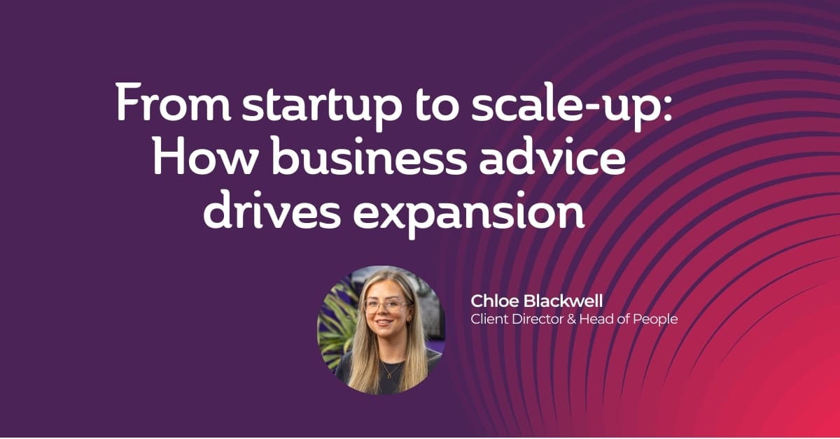 From start up to scale up