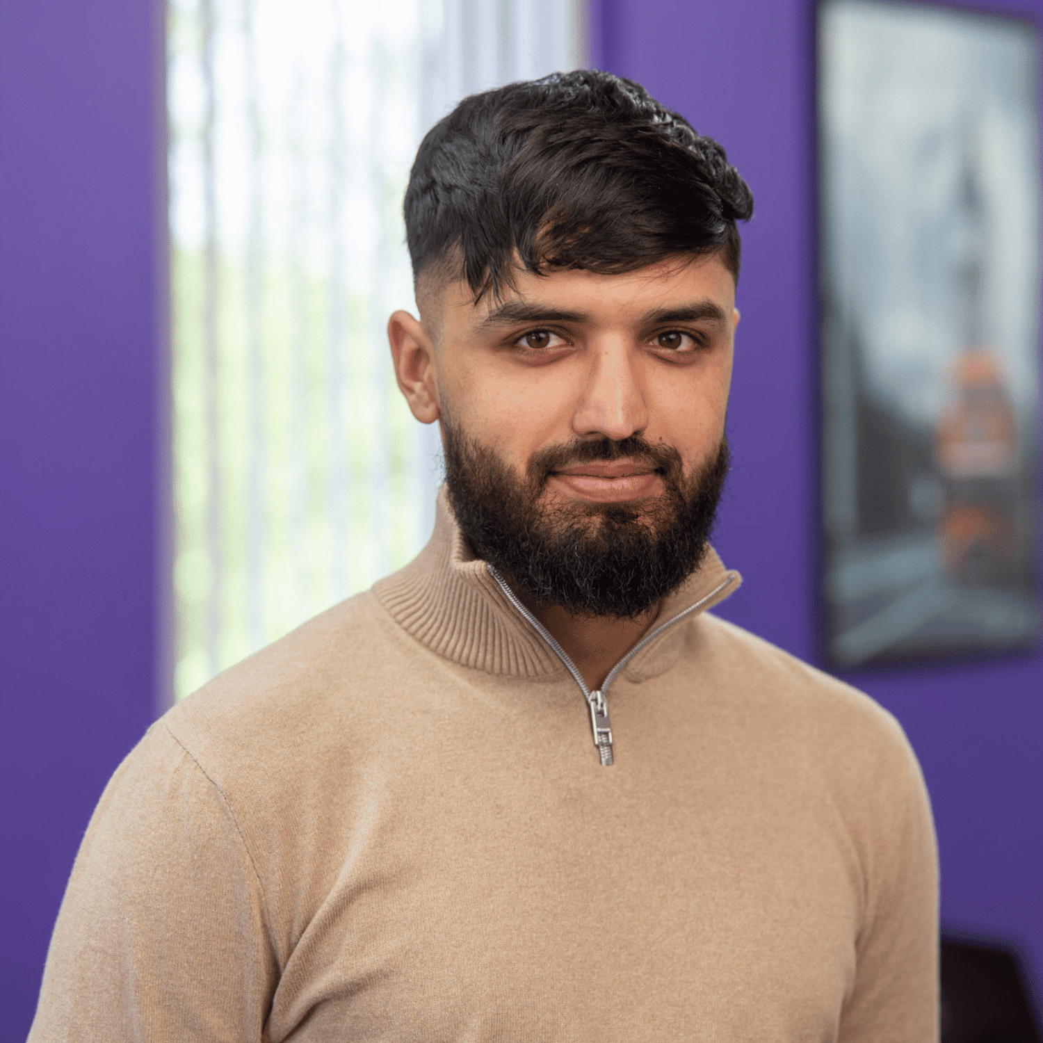 Headshot of Zubair Ali from Hayward Wright