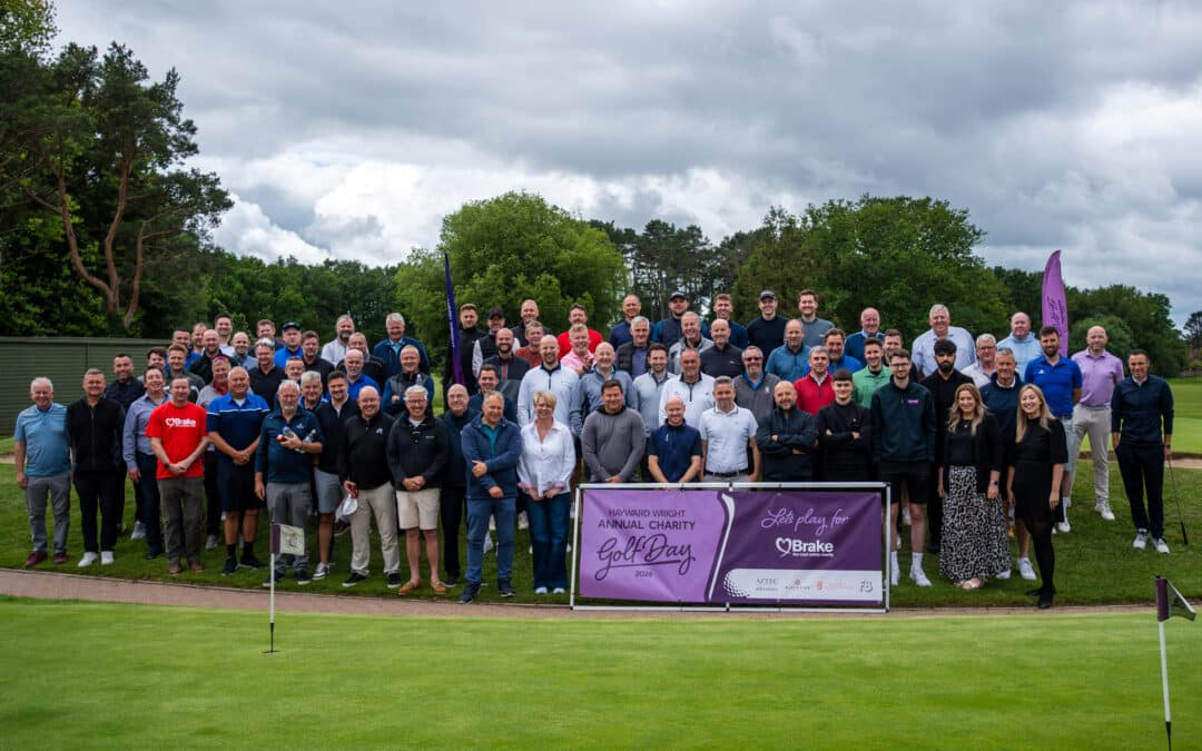 Hayward Wright raises thousands for road  safety charity at Annual Charity Golf Day